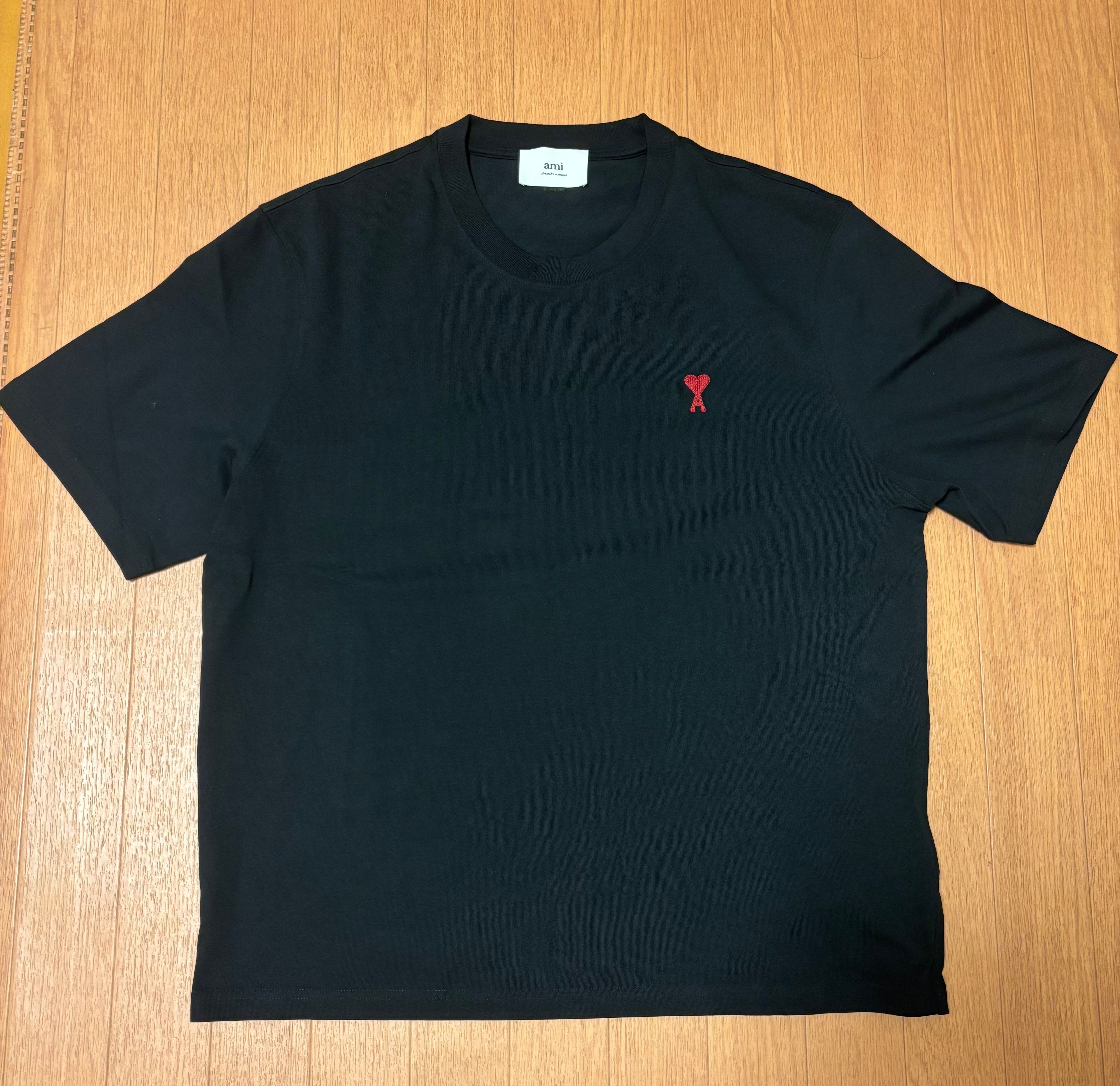 AMI PARIS Ami De Coeur T-Shirt "Black"