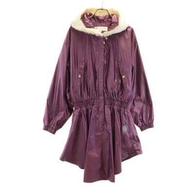 Christian Dior SPORTS クリスチャンディオールスポーツ 90s オールド プルオーバー コート M 赤紫