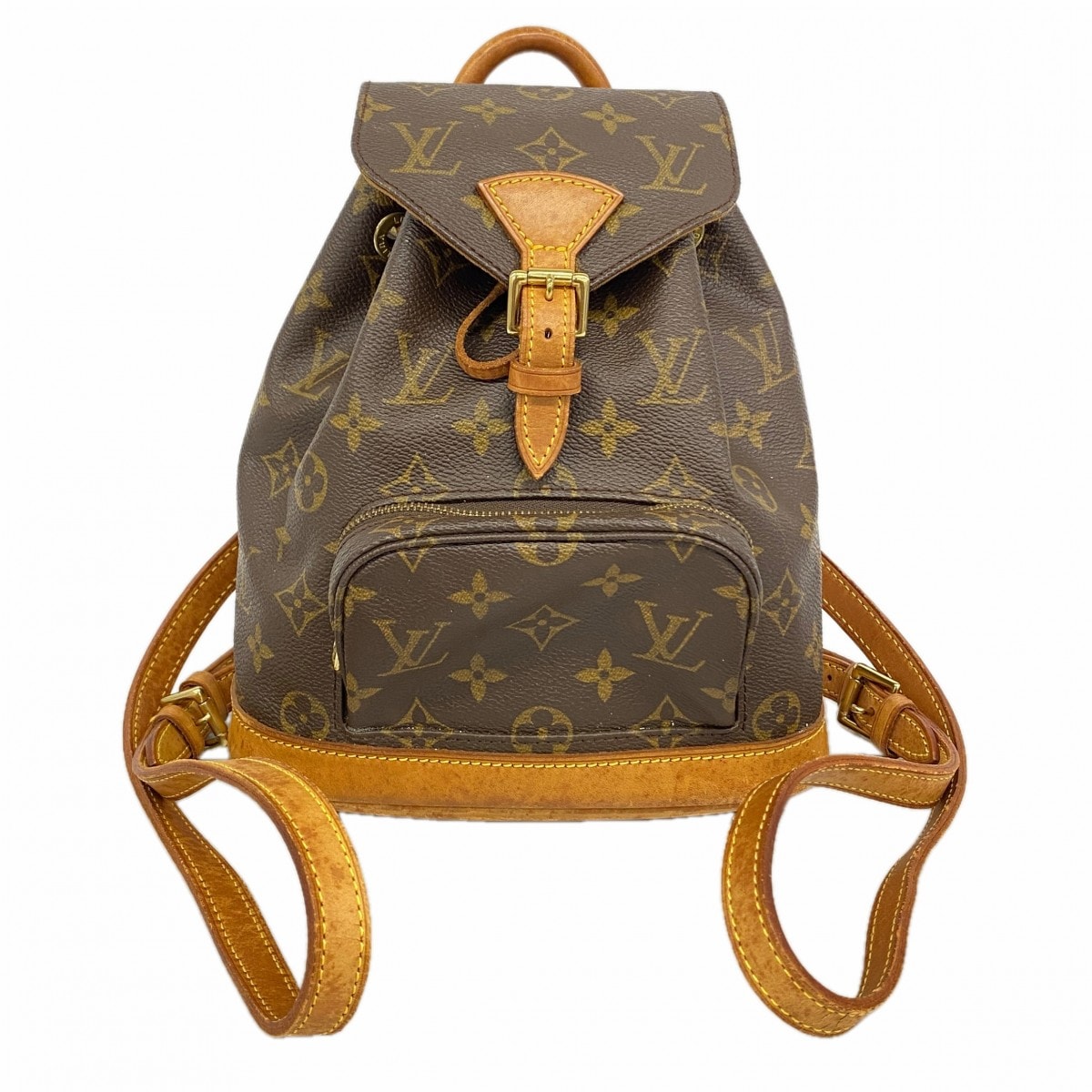 ★最終価格【6fa0987】ルイヴィトン リュック・デイパック モノグラム ミニモンスリ M51137 ブラウン【中古】レディース