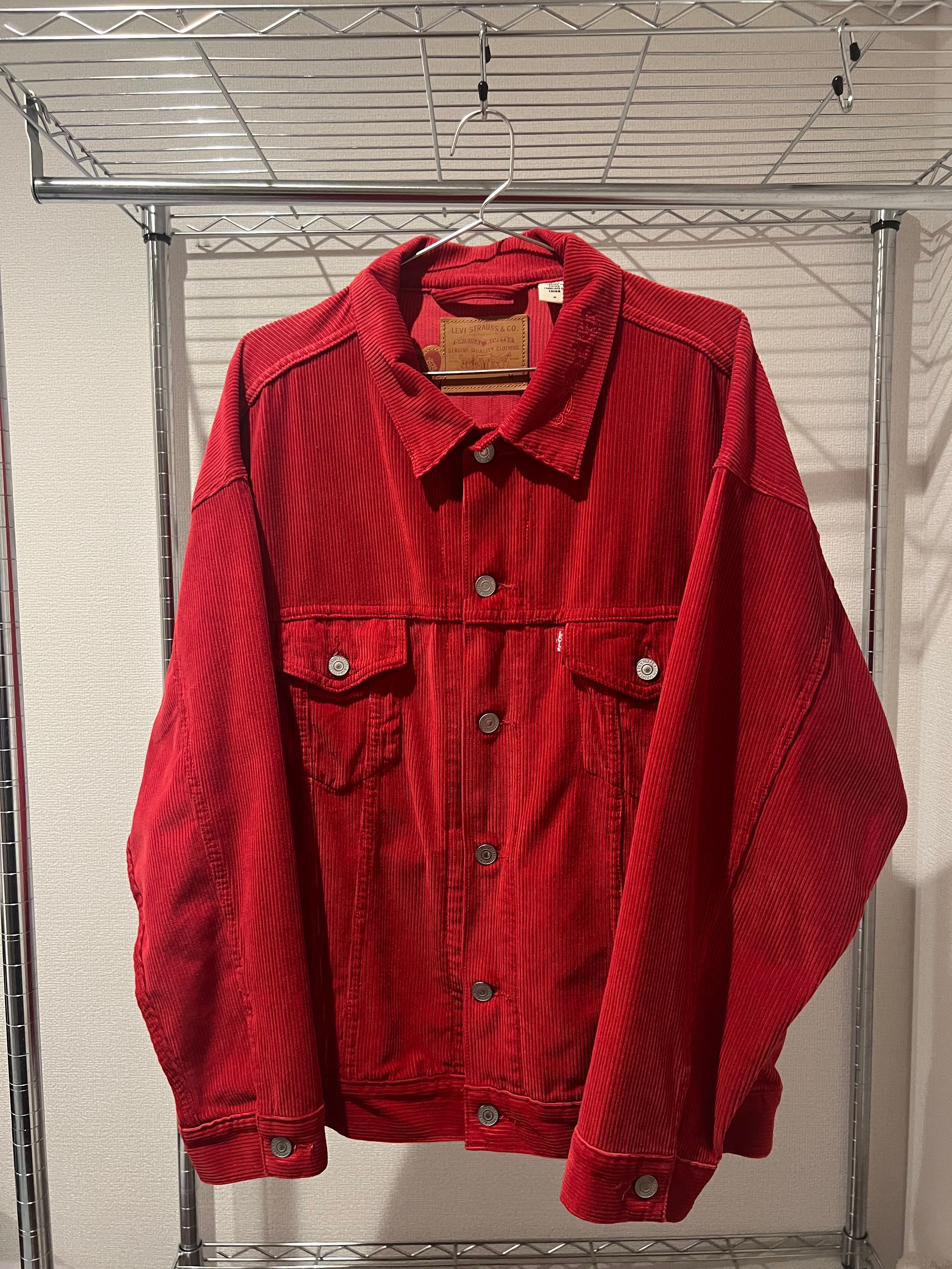 LEVI'S x Girl’s Don’t Cry TypeIII Tracker Jacket "Red" / VERDY