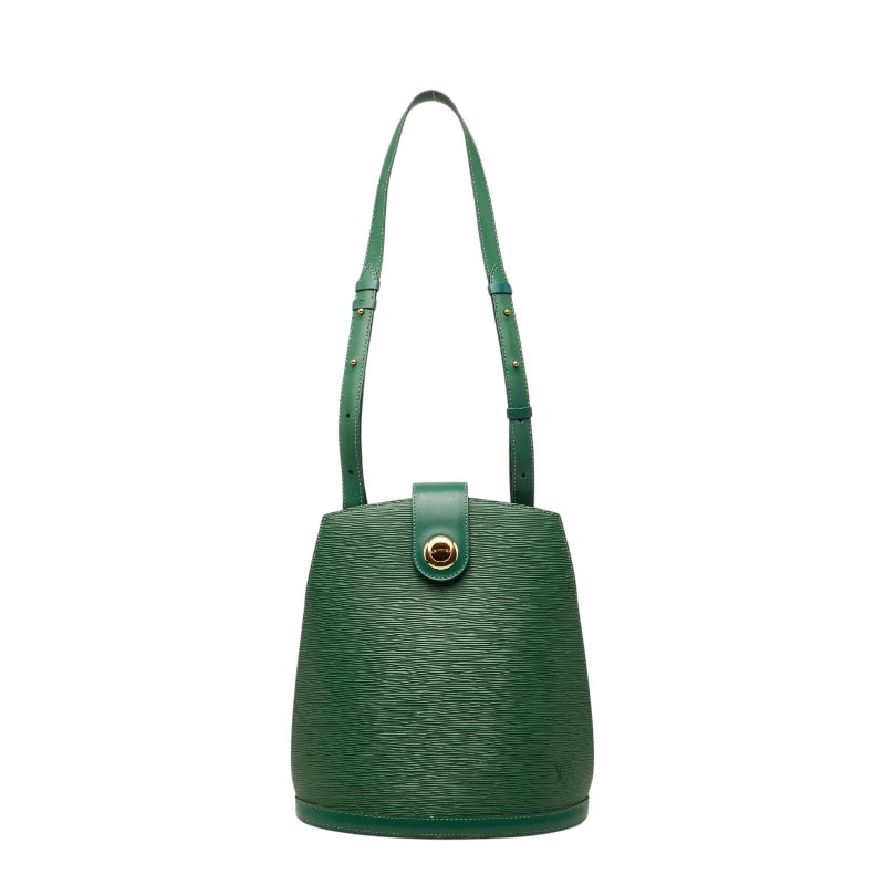 ルイ ヴィトン エピ クリュニー ショルダーバッグ M52254 ボルネオグリーン レザー レディース LOUIS VUITTON 【中古】