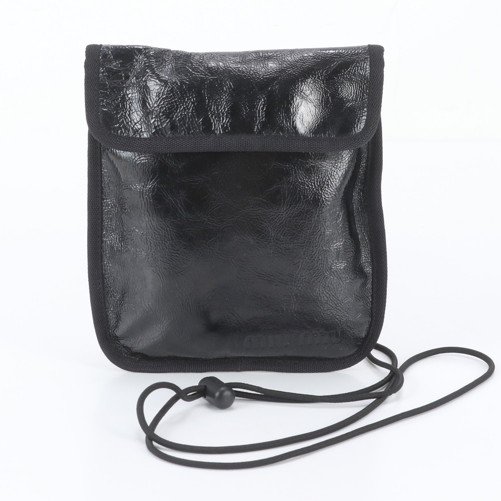 ■美品 ミュウミュウ ショルダーバッグ レザー