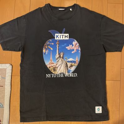 Kith New York to the World Souvenir Vintage Tee "Black"