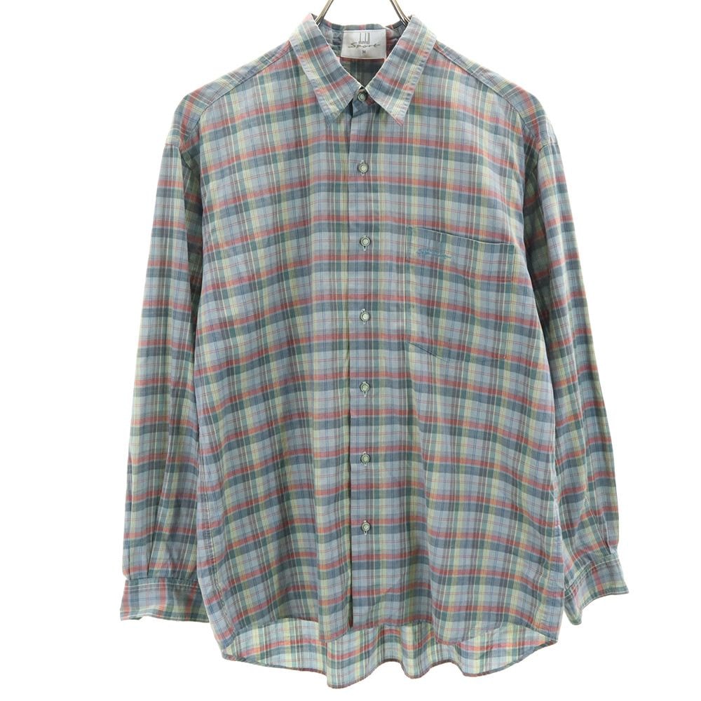 Dunhill SPORT ダンヒル スポーツ 長袖 コットンシャツ M