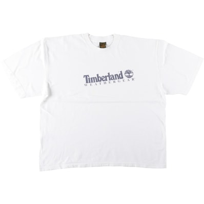 古着 90年代 ティンバーランド Timberland 半袖 ロゴTシャツ USA製 メンズXL相当 ヴィンテージ/eaa645092