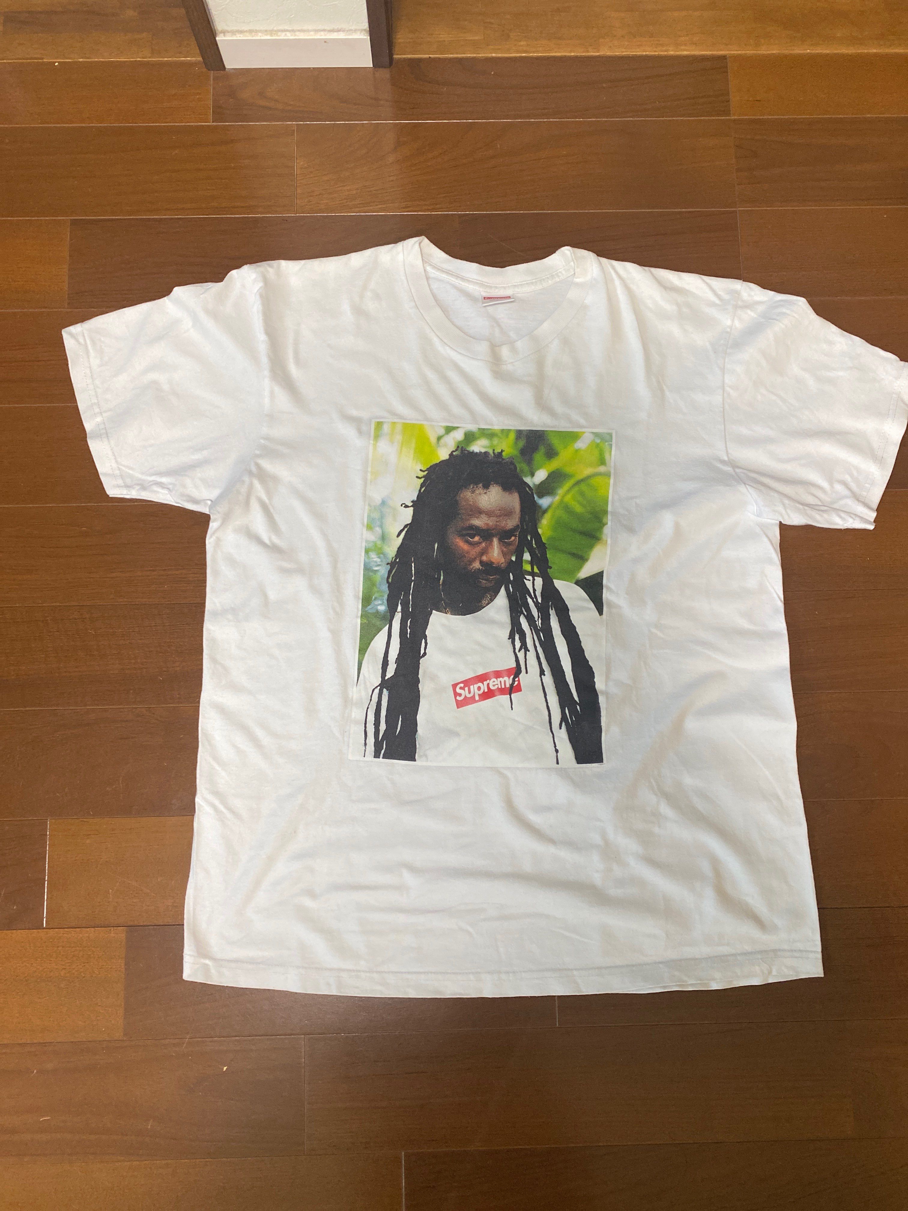 Supreme Buju Banton Tee "White"