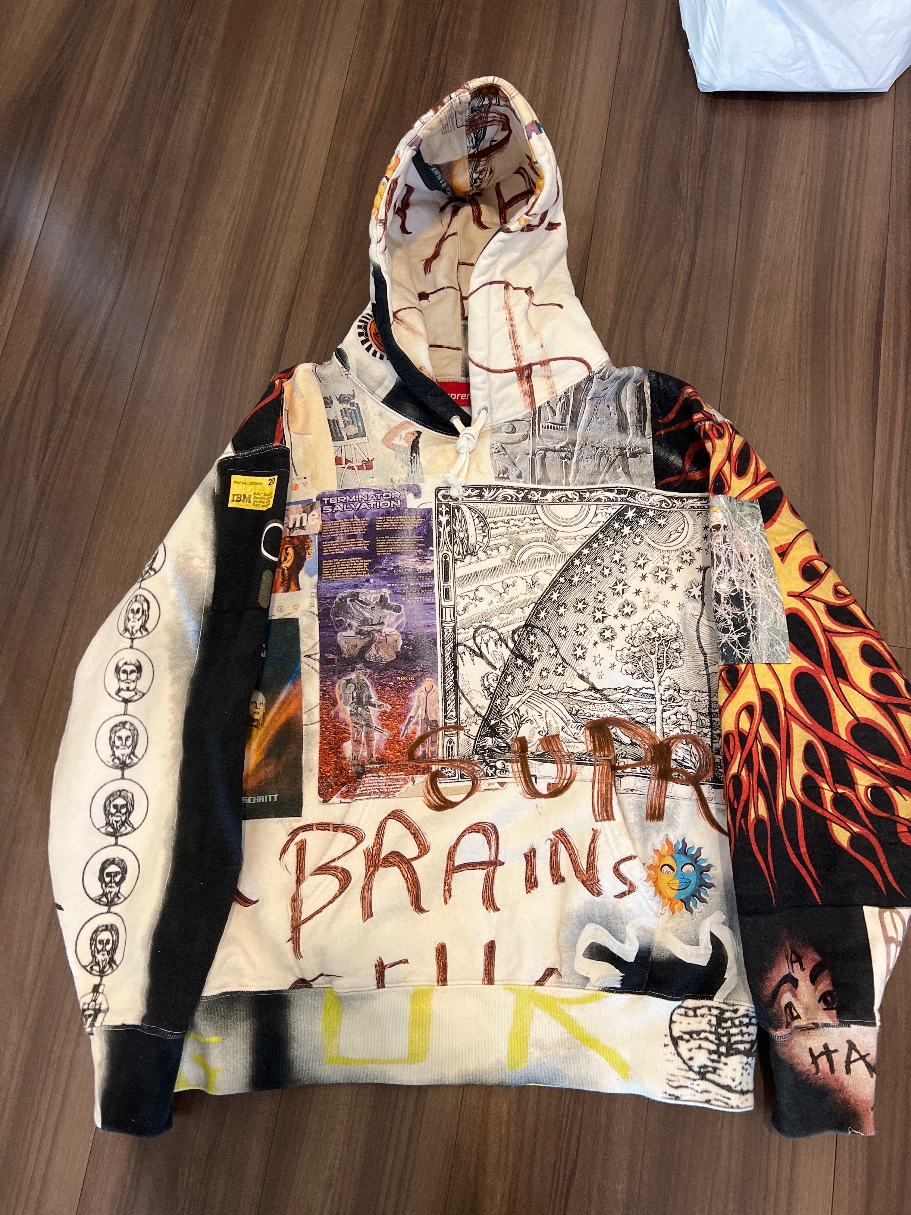 Supreme LSD Spells Hooded Sweatshirt "Ivory"