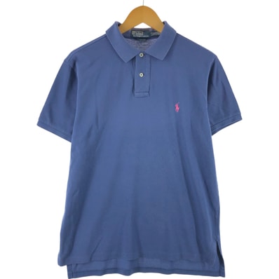 古着 ラルフローレン Ralph Lauren POLO by Ralph Lauren CUSTOM FIT 半袖 ポロシャツ メンズL相当/eaa544087