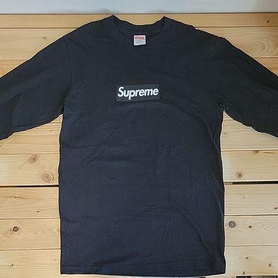 Supreme Box Logo L/S Tee "Black"