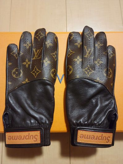 Supreme / Louis Vuitton Baseball Gloves "Brown"