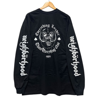 NEIGHBORHOOD ネイバーフッド motorhead プリント 長袖Tシャツ 55152