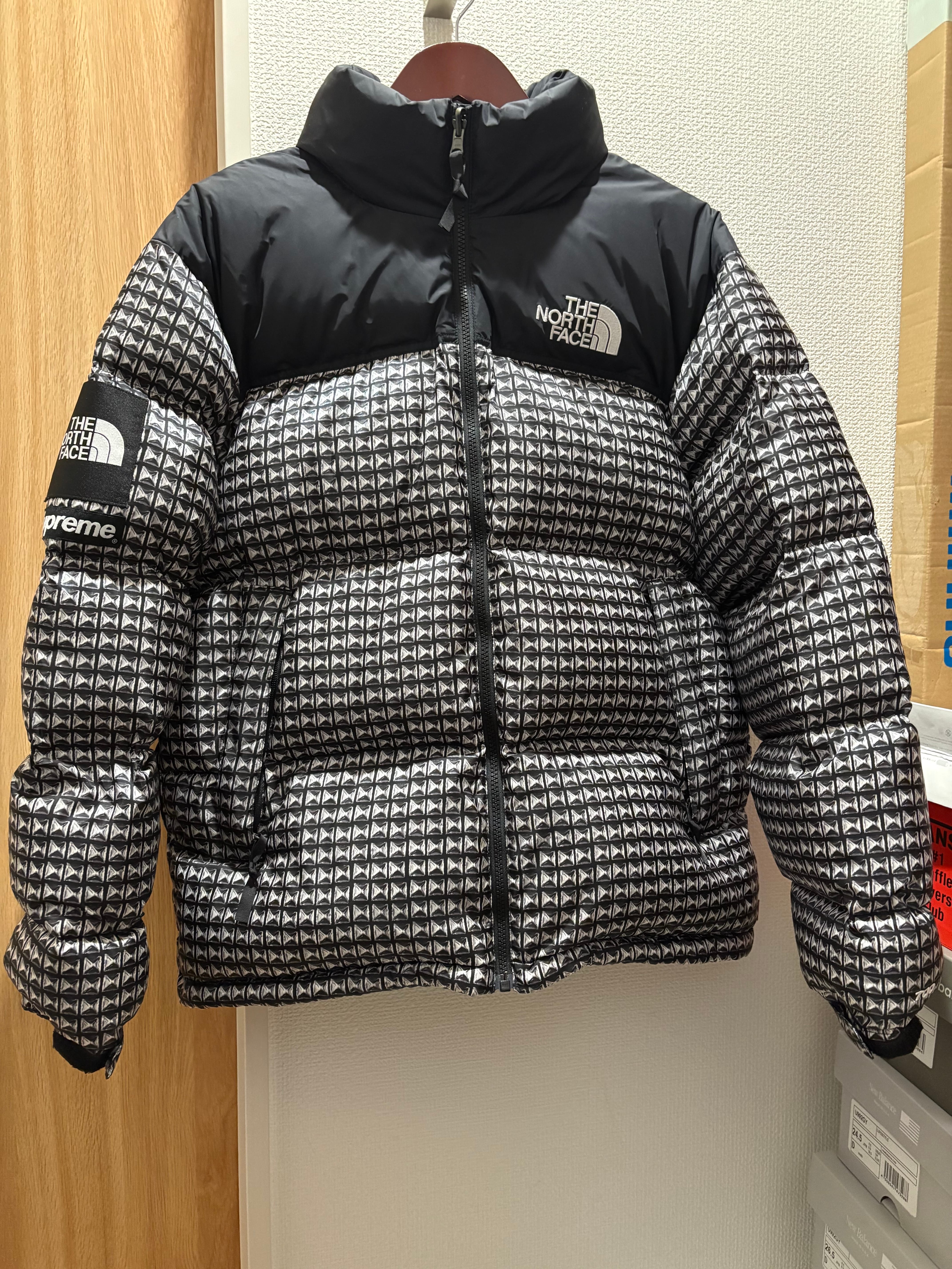 Supreme x The North Face Studded Nuptse Jacket "Black"
