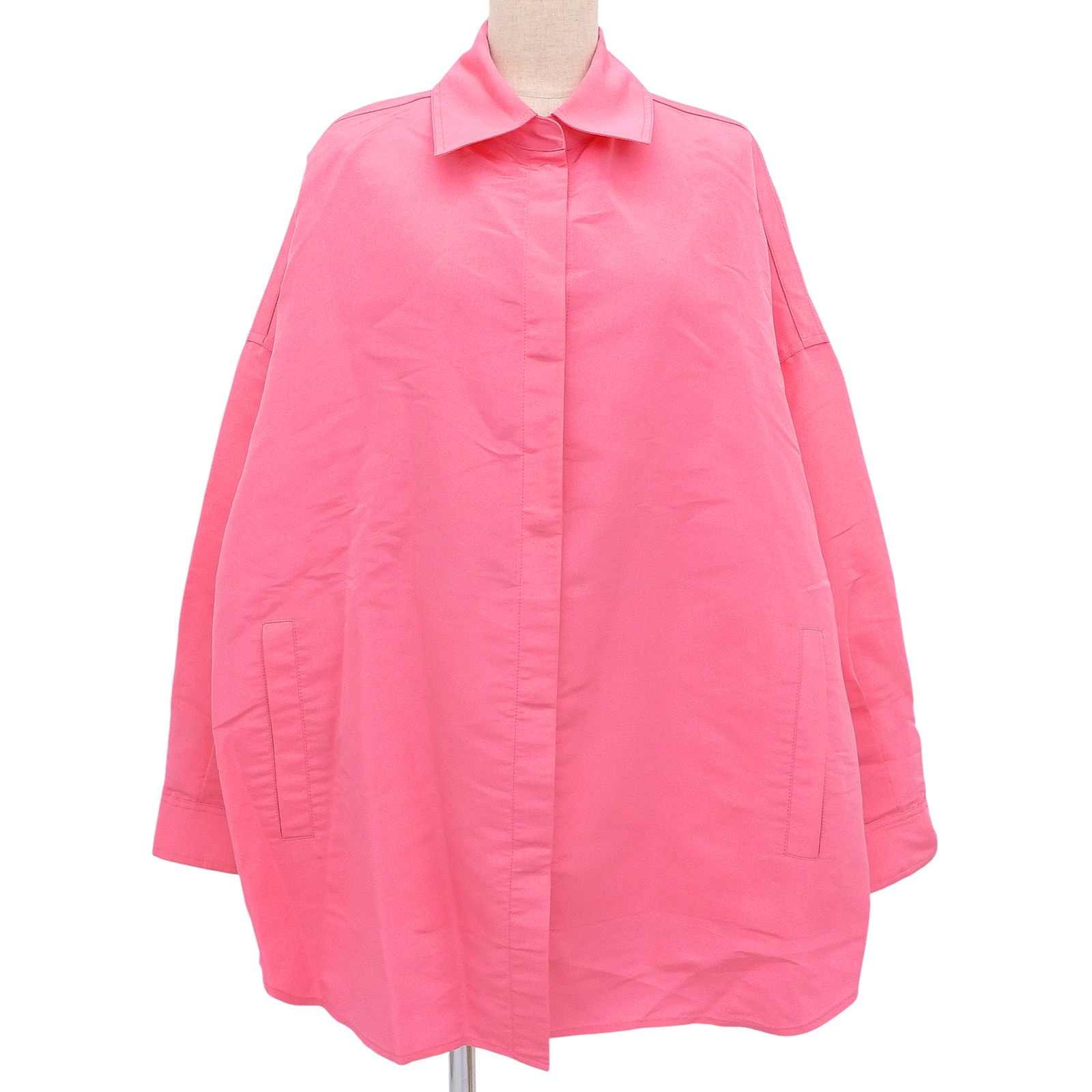 極美品 ヴァレンティノ 長袖シャツ ピンク レディース 36 VB0CI0K56DE