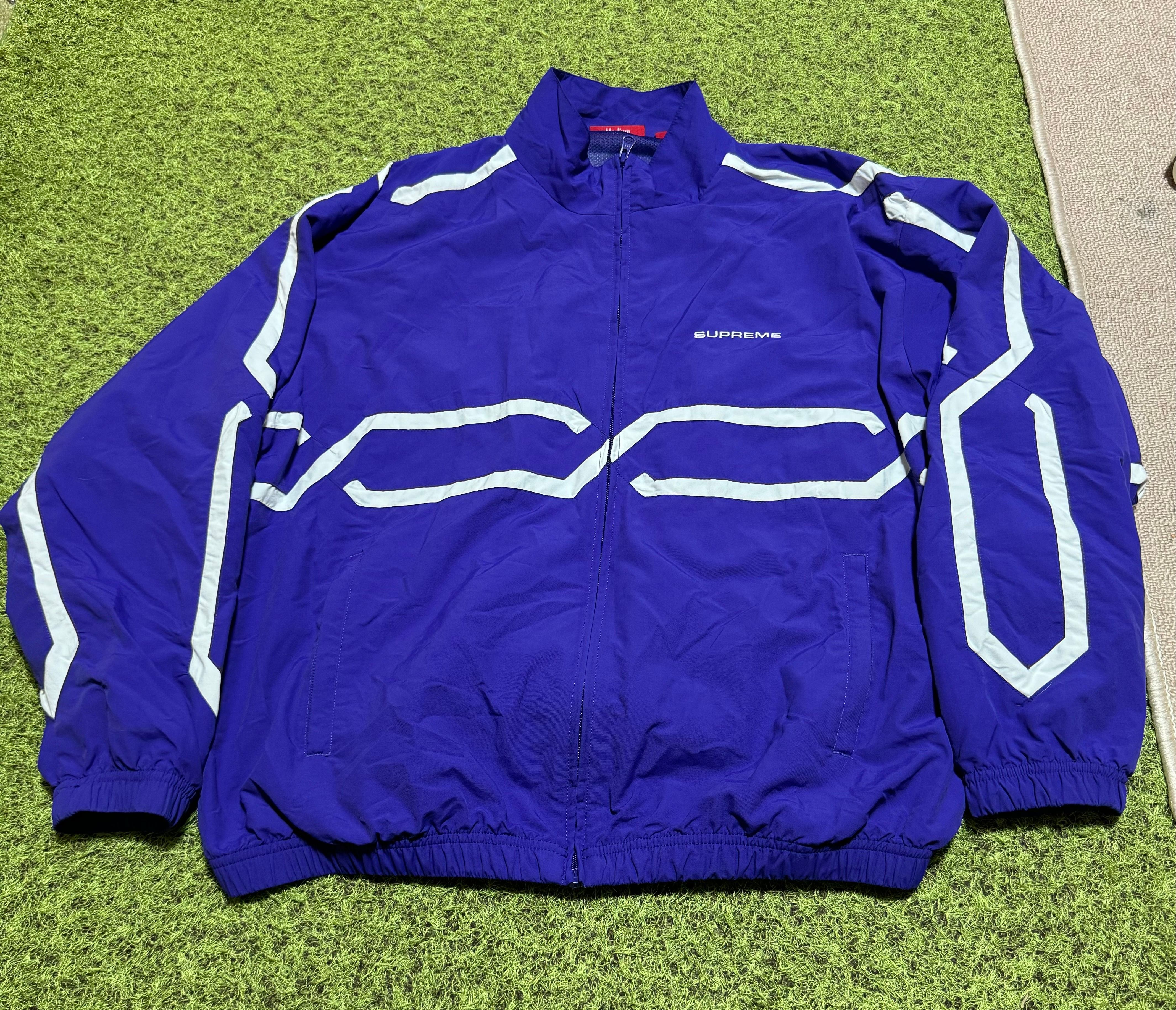Supreme Inset Link Track Jacket "Purple"