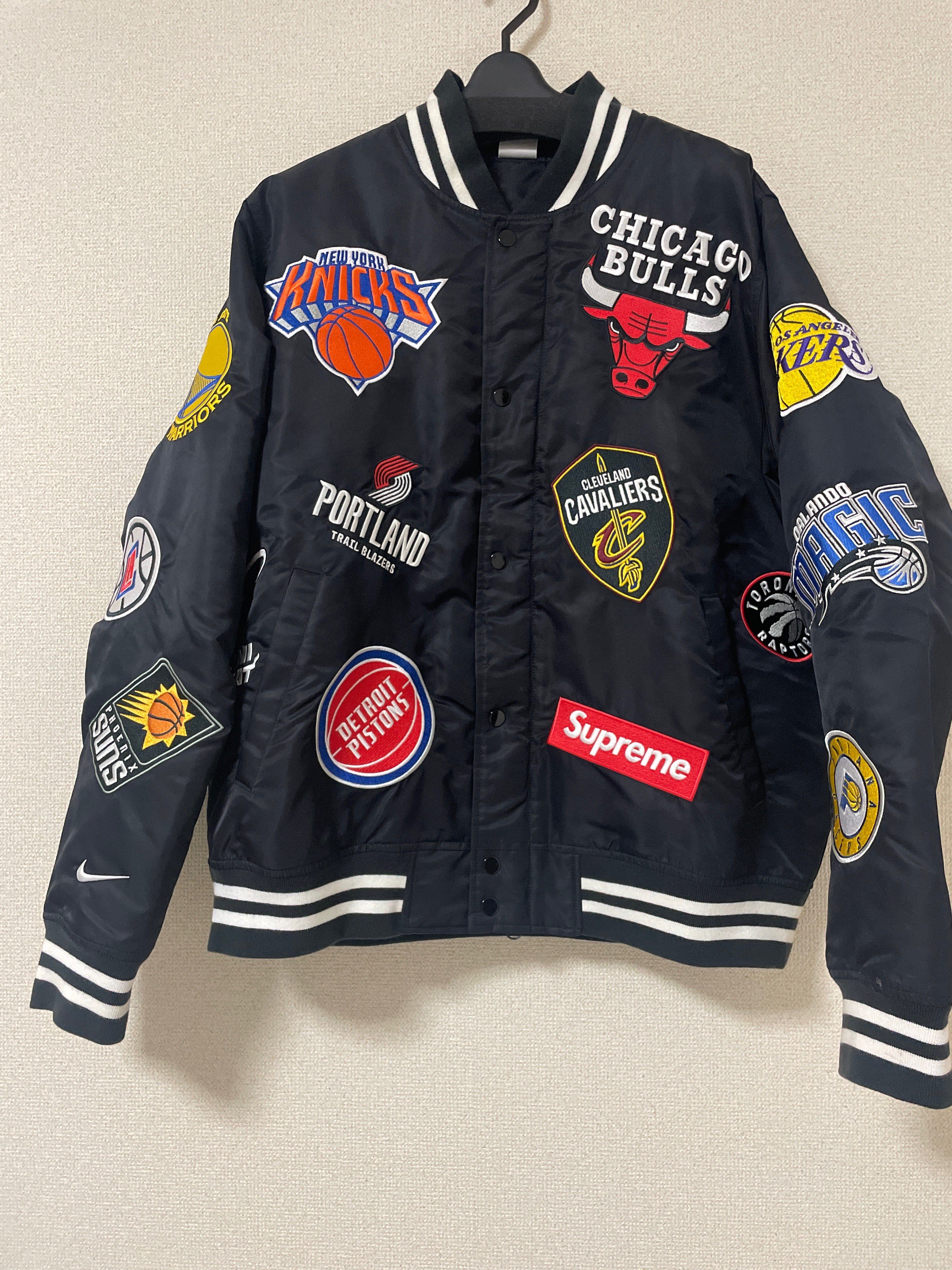 Supreme / Nike®/NBA Teams Warm-Up Jacket "Black"