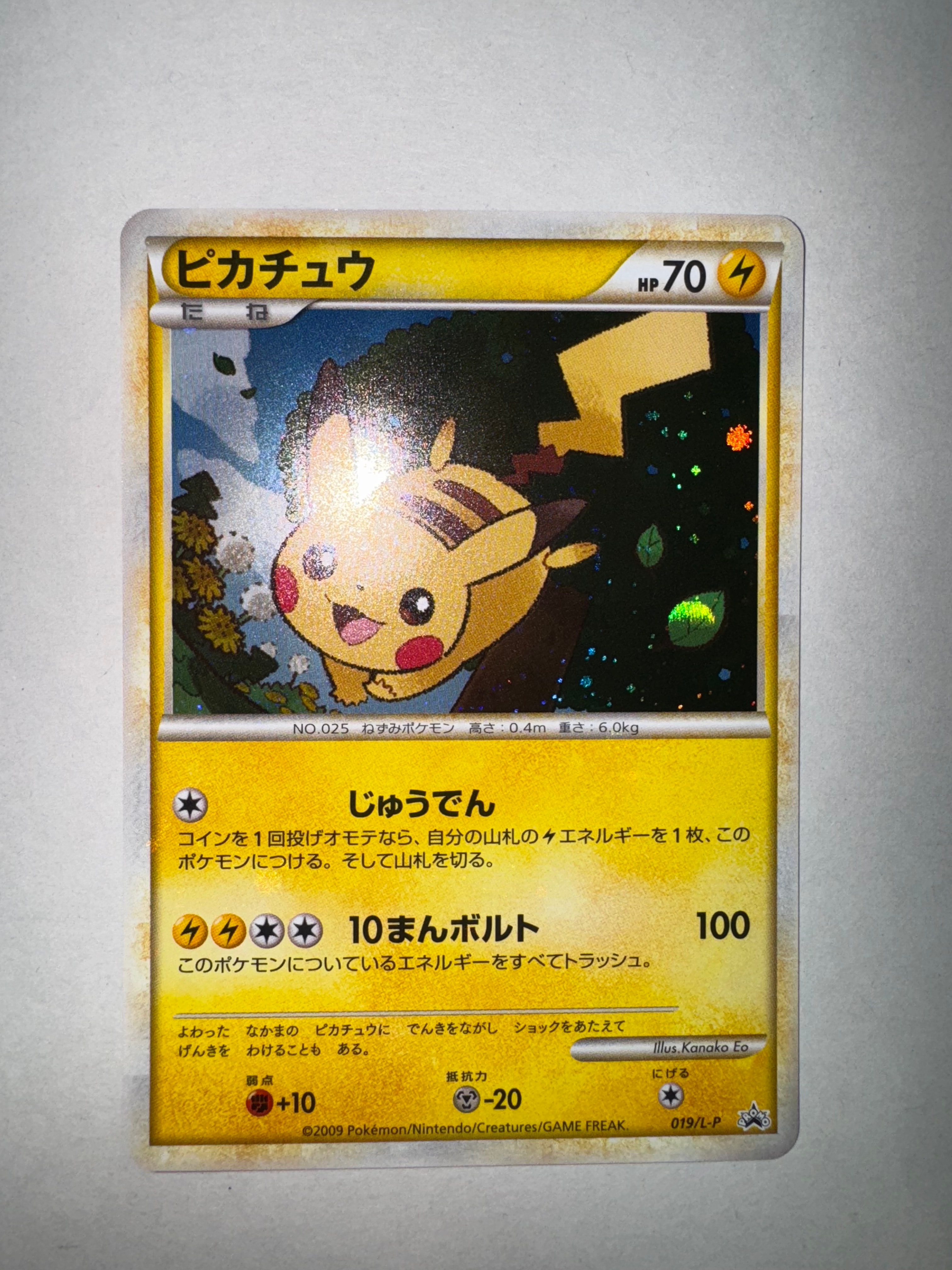 ピカチュウ: プロモ[L-P 019/L-P](プロモーションカード「L-P」)
