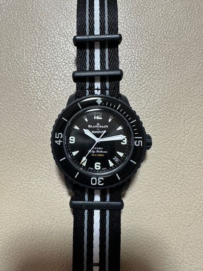 Blancpain x Swatch Bioceramic Scuba Fifty Fathoms Collection "Ocean of Storms"