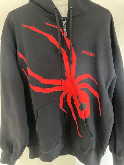 Supreme x Spyder Zip Up Hooded Sweatshirt "Black"