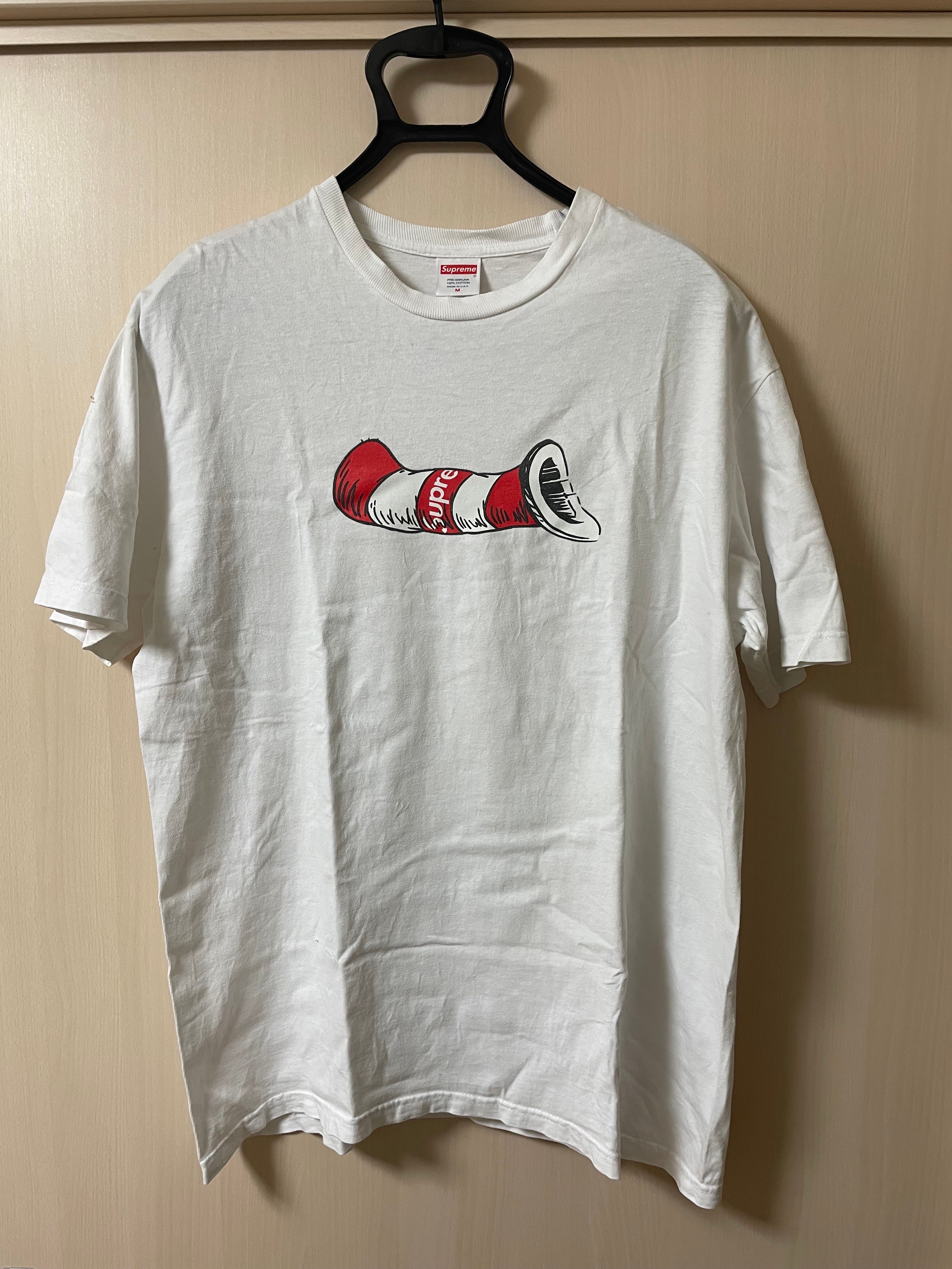 Supreme Cat In The Hat Tee "White"