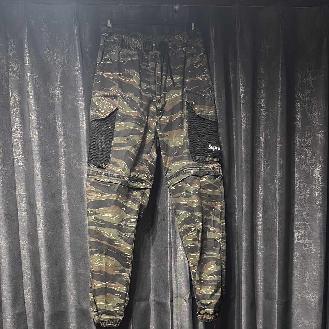 Supreme Mesh Pocket Belted Cargo Pant "Camo"