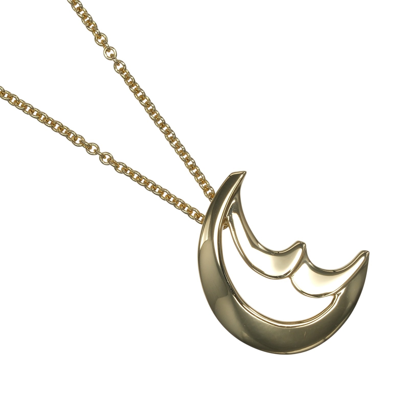 ティファニー クレセントムーン レディースネックレス