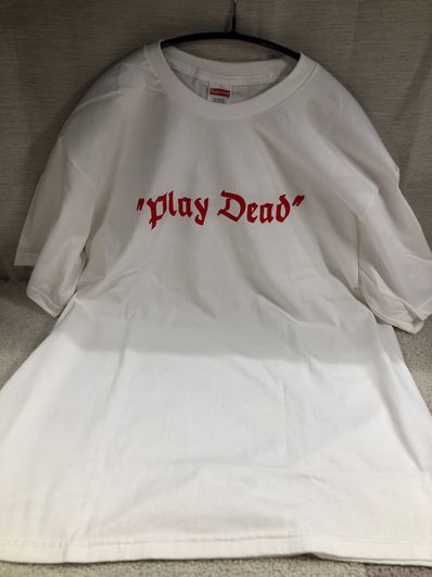 Supreme Play Dead Tee "White"