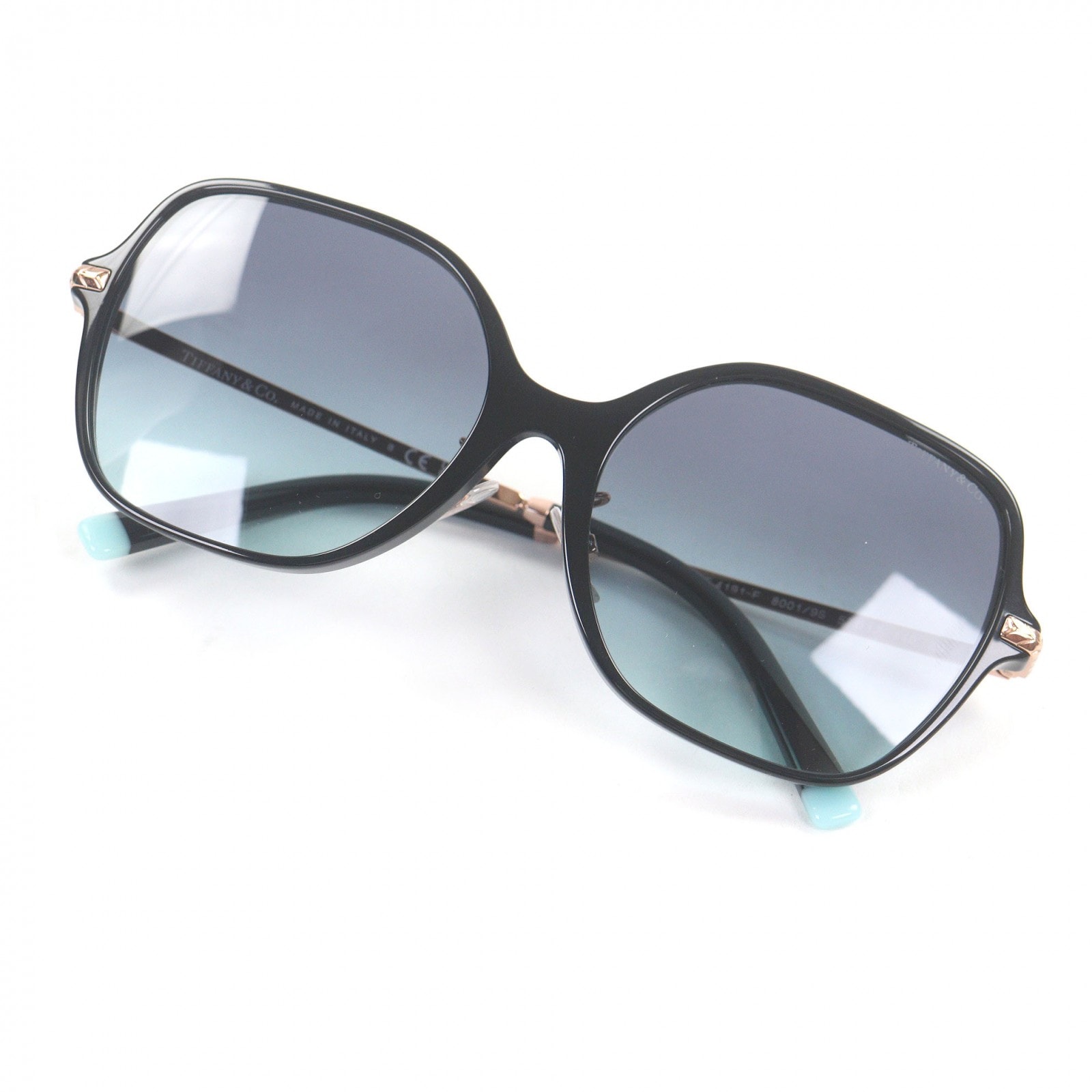 ティファニー サングラス ブラック メンズ 57□17-140