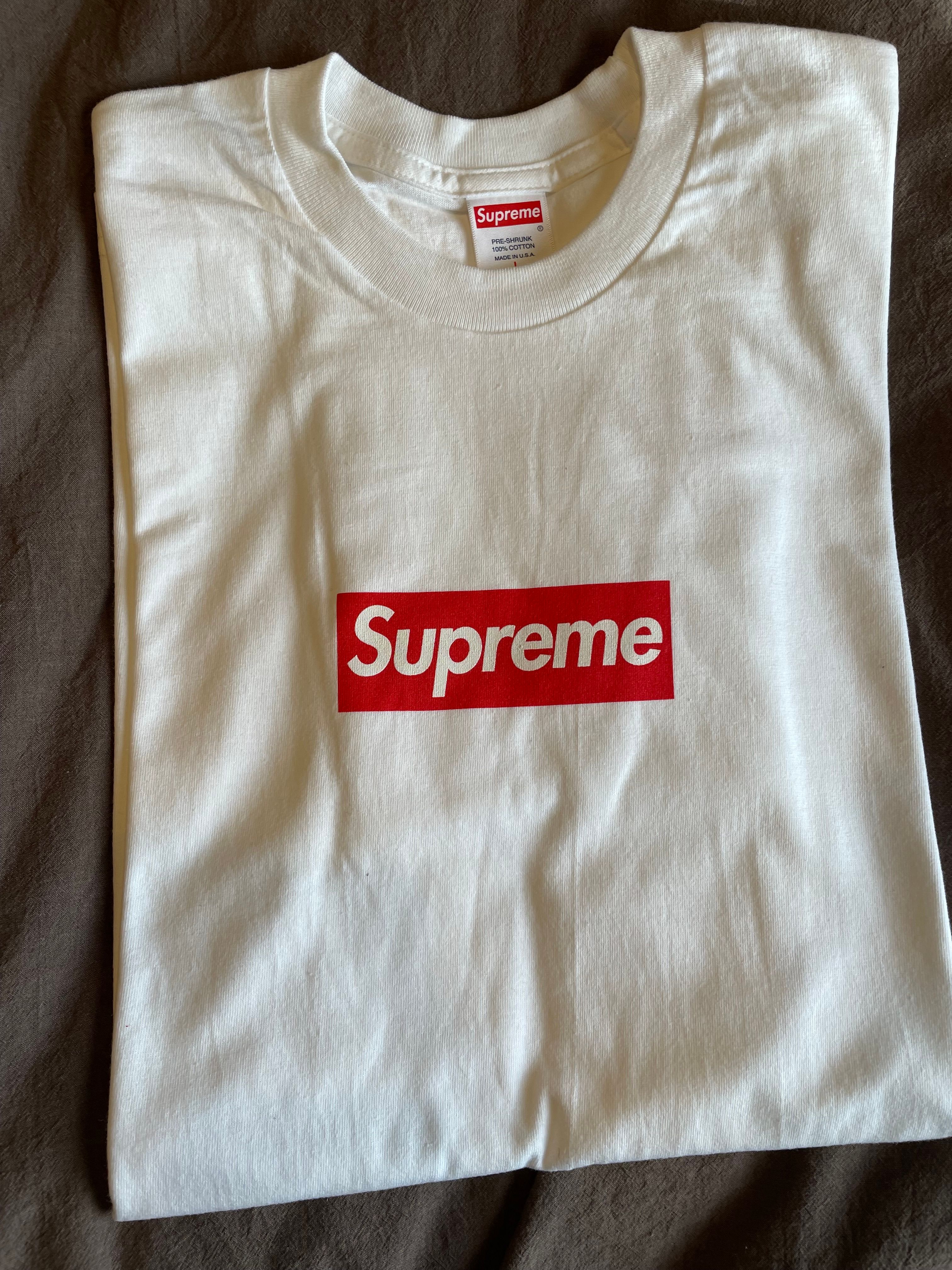 Supreme Box Logo L/S Tee "White"