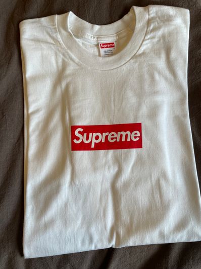 Supreme Box Logo L/S Tee "White"