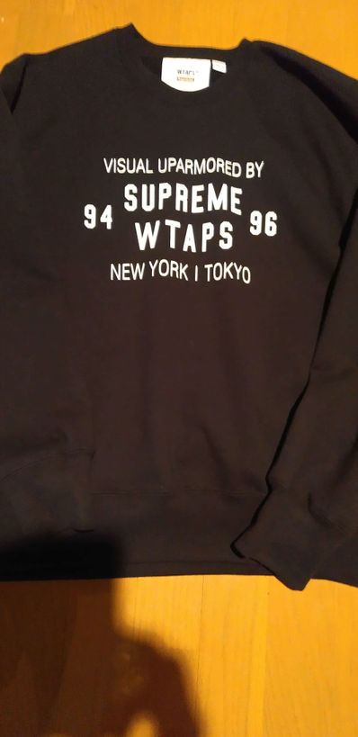 Supreme / WTAPS Crewneck "Black" 21274SPD-CSM03S