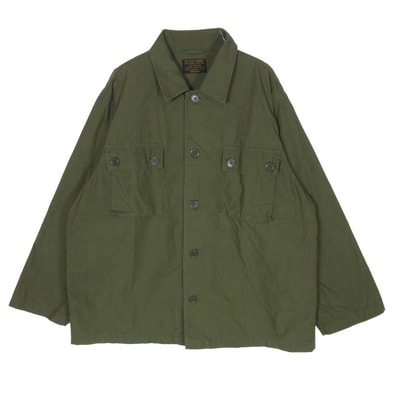 WACKO MARIA ワコマリア 22SS 22SS-WMO-ML02 リップストップ ファティーグ ミリタリー ジャケット カーキ系 S【中古】
