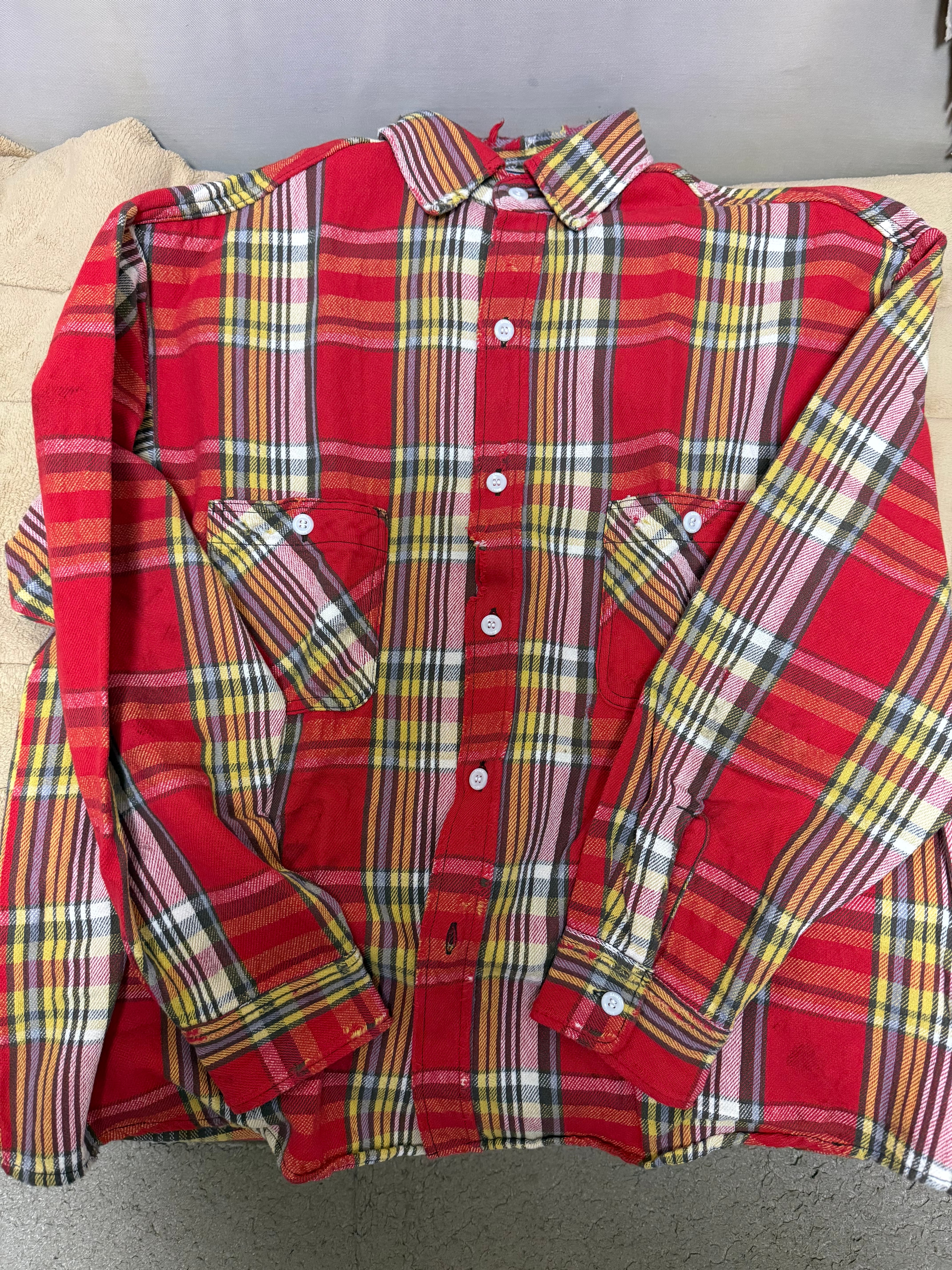 SAINT Mxxxxxx Rayon Shirt Check 
