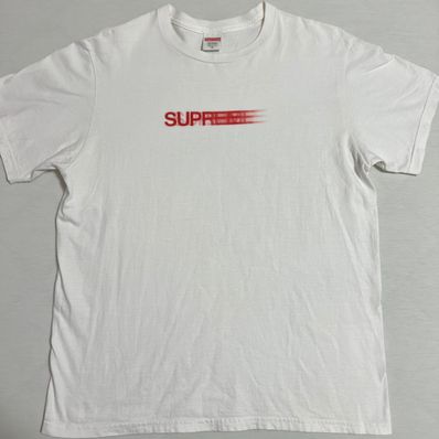 Supreme Motion Logo Tee "White" (20SS)
