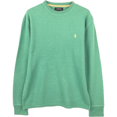 古着 ラルフローレン Ralph Lauren POLO RALPH LAUREN サーマルロンT ワッフル メンズM相当/eaa677775