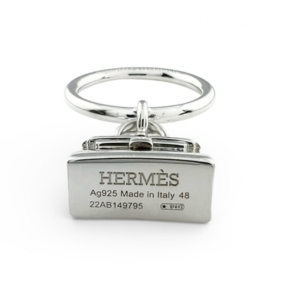 極美品 エルメス リング・指輪 ケリー アミュレット リング シルバー レディース 48