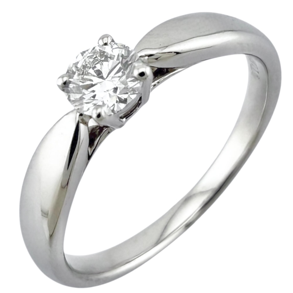 ティファニー ハーモニー リング 指輪 8号 Pt950プラチナ ダイヤモンド レディース TIFFANY&Co. 中古