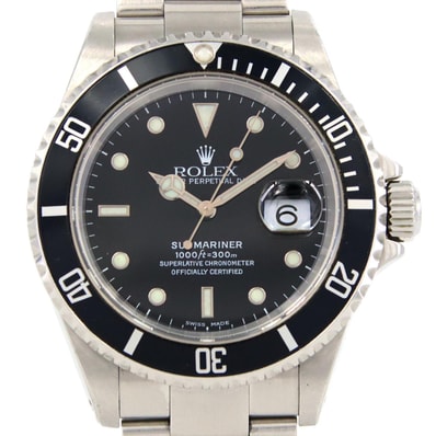 【ノーメンテナンス還元価格】ロレックス サブマリーナーデイト 16610 SS 自動巻 K番