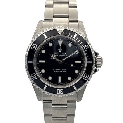 【値下げ】ROLEX ロレックス サブマリーナー 40mm 腕時計 14060 ステンレススチール シルバー メンズ【中古】