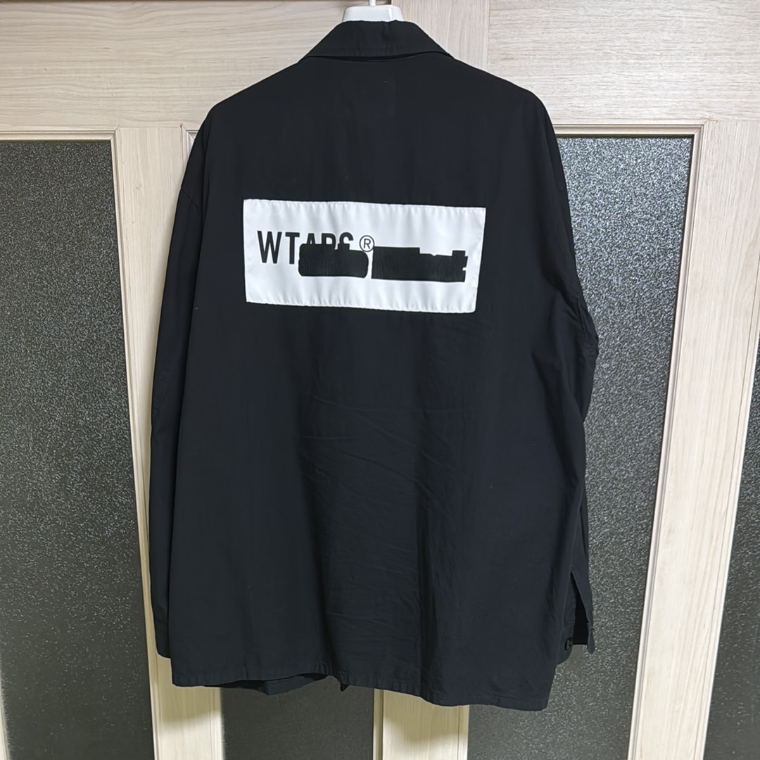 WTAPS Jmod 02 / LS / Cotton. Ripstop "Black" 251WVDT-SHM02