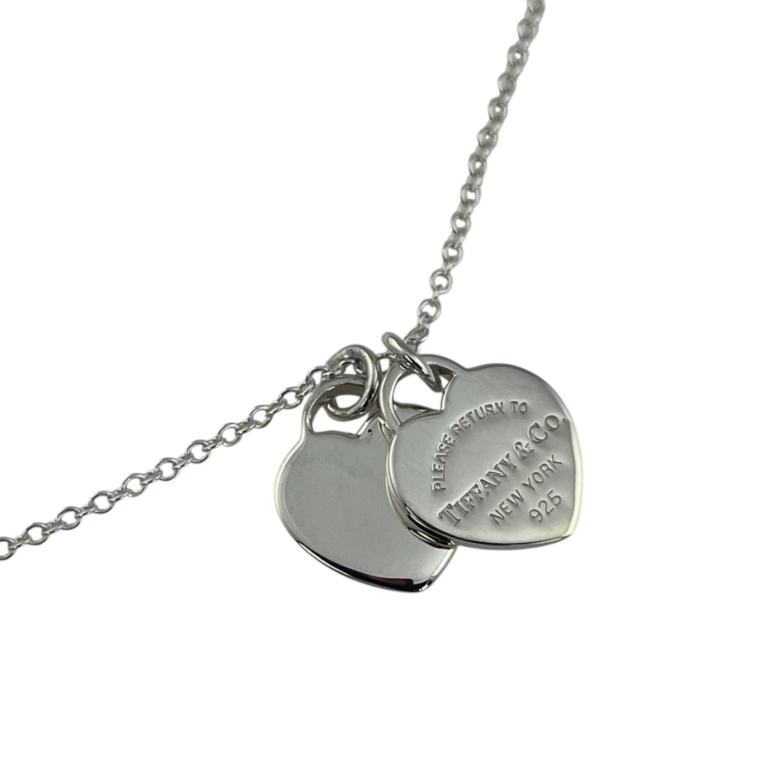 美品 TIFFANY&Co. ティファニー ネックレス シルバー925 シルバー レディース【中古】