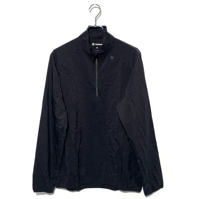 Goldwin Short Zip Floating Wind Shell Jacket (Unisex) "Black"