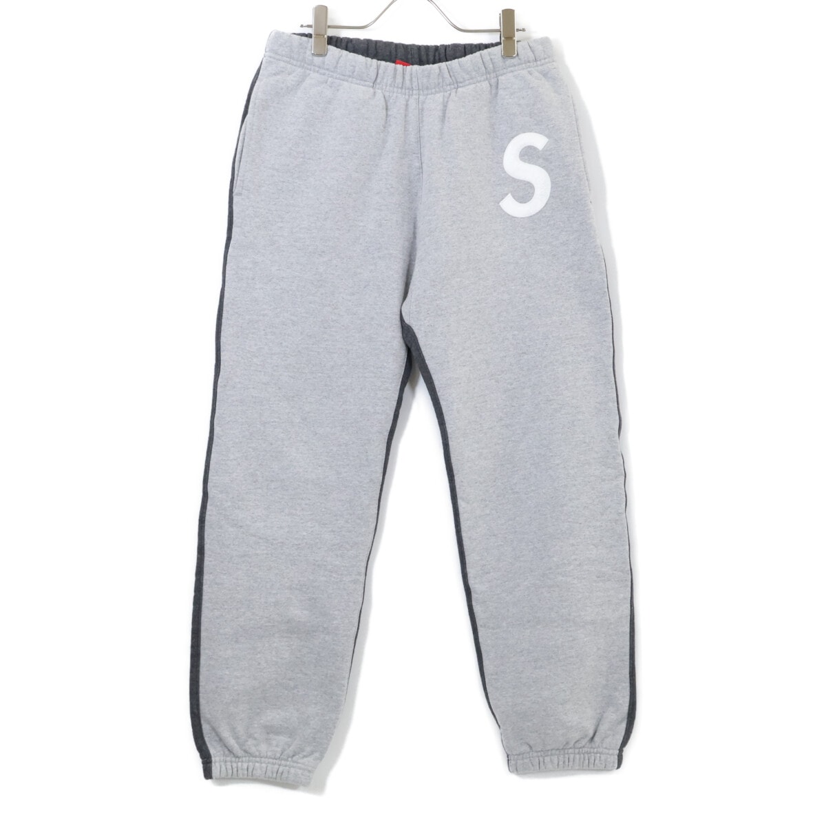 シュプリーム 【美品/国内正規】21AW S Logo Split Sweatpant Sロゴ スプリット スウェットパンツ S