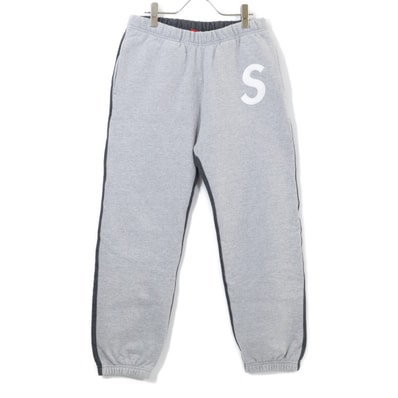 シュプリーム 【美品/国内正規】21AW S Logo Split Sweatpant Sロゴ スプリット スウェットパンツ S