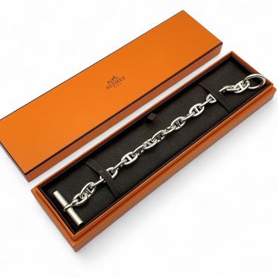 Hermes Chaine D'ancre MM Bracelet "Silver"