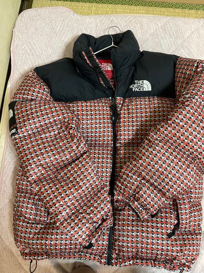 Supreme x The North Face Studded Nuptse Jacket "Red"