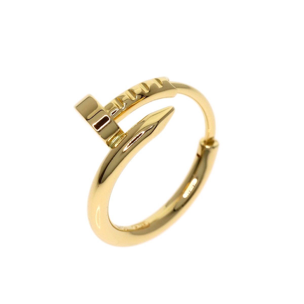 CARTIER カルティエ ジュストアンクル シングル ピアス K18YG レディース [中古]