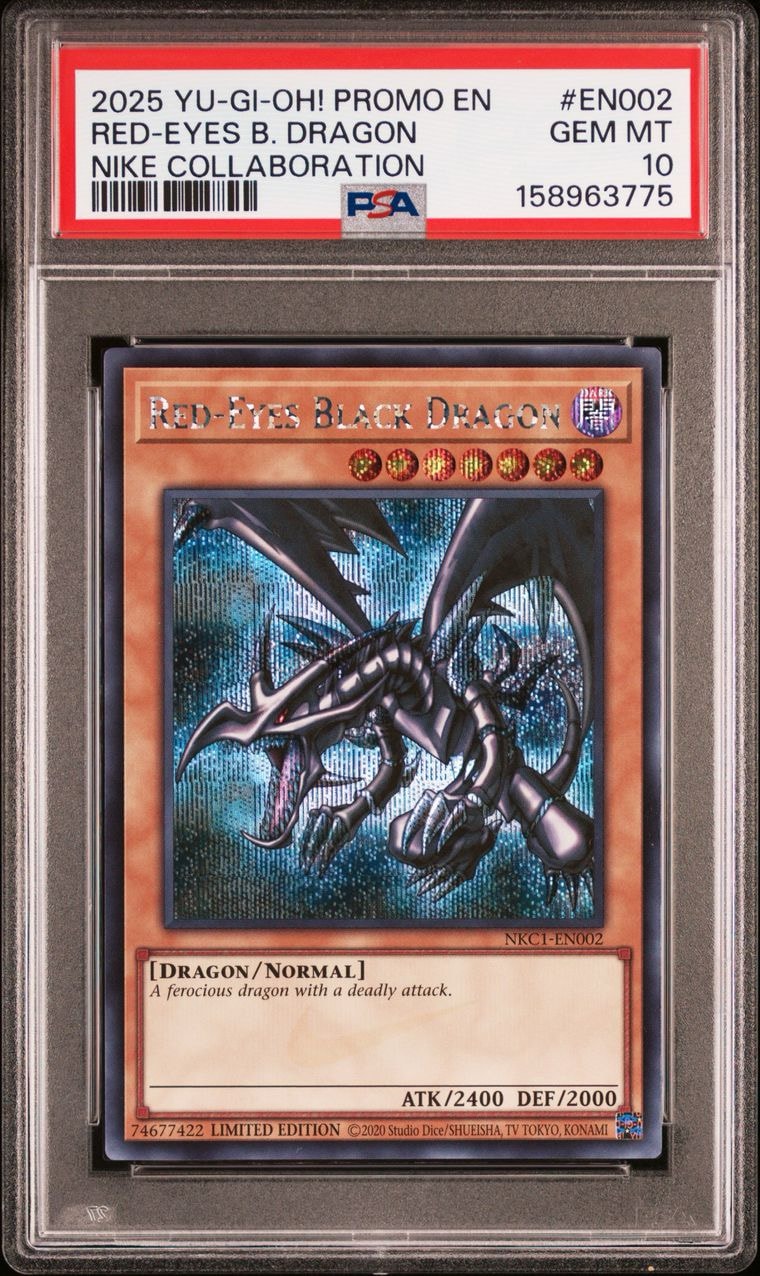 真紅眼の黒竜 SE [NKC1-EN002](遊戯王 x ナイキ エアーマックス 95 QS エアーマッスル House of Duel - 童実野町決闘遊戯館 限定プロモ) 