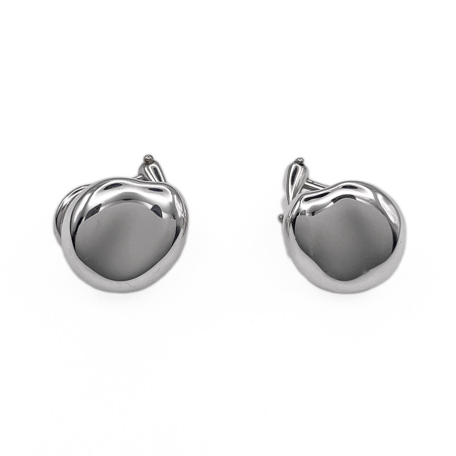 TIFFANY&Co. ティファニー ビーン イヤリング
 有機的 SV925 シルバー 新品仕上済 レディース
 【中古】