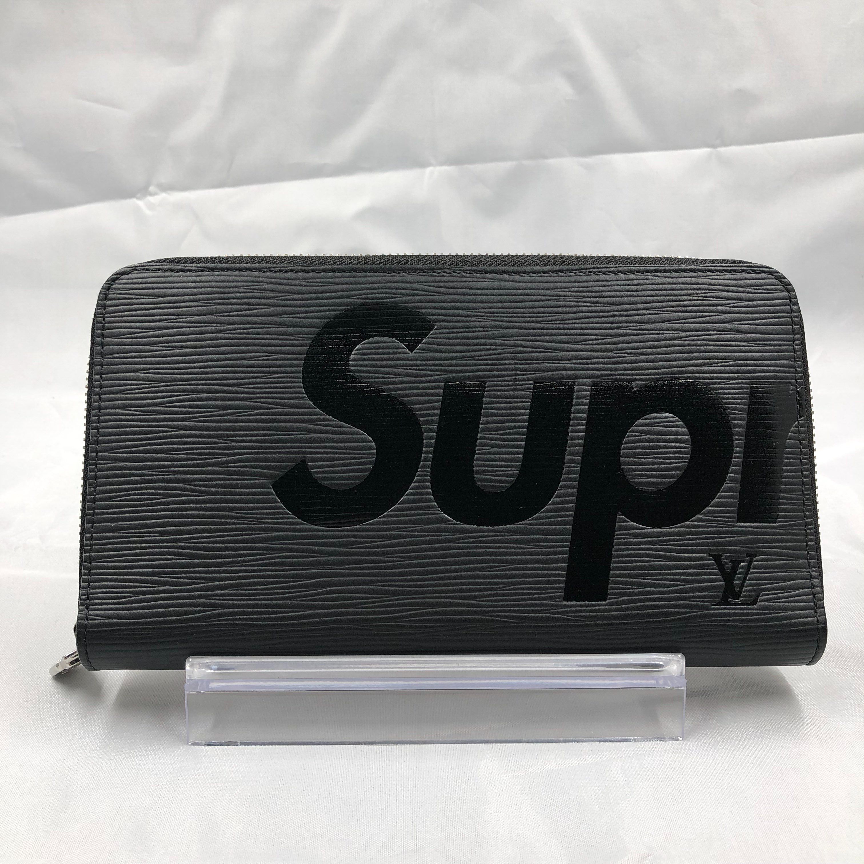Supreme / Louis Vuitton Zippy Organizer Epi "Noir"