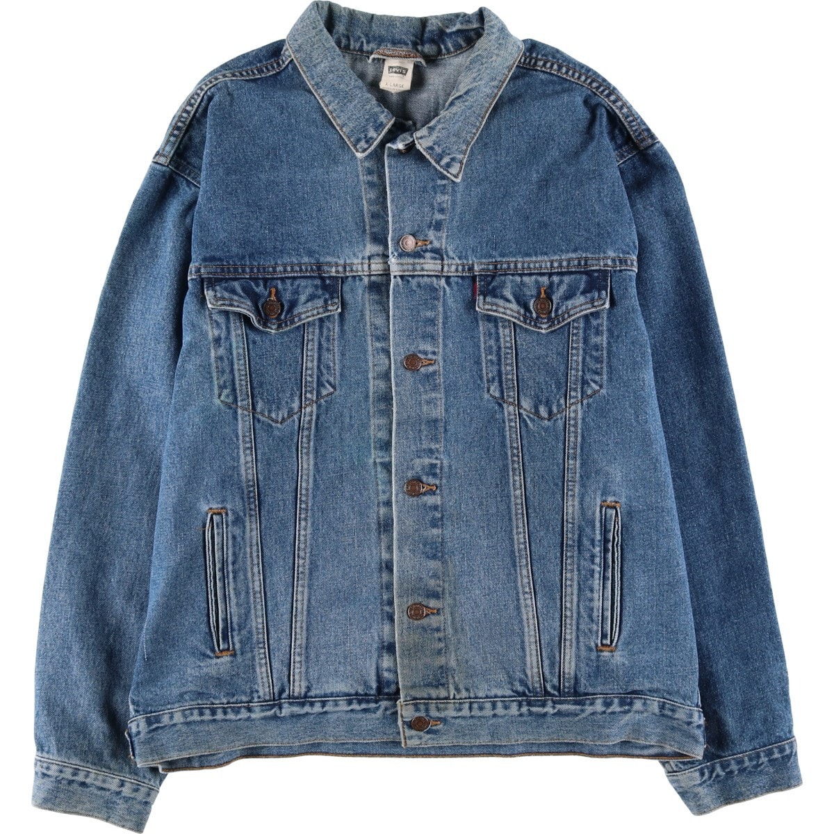 古着 90年代 リーバイス Levi's 70507-4890 デニムジャケット Gジャン メンズXL相当 ヴィンテージ/eaa477423